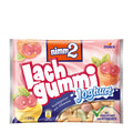 Packaging of Nimm2 Lachgummi Yogurt gummi candy with Storck branding on a white background