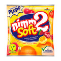 Packaging of Storck nimm2 Soft chewy candy with colorful design and text.