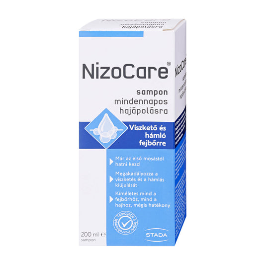 NizoCare Everyday Shampoo für juckende und schuppige Kopfhaut, 200 ml