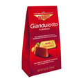 Red packaging of Novi Gianduiotto Classico pralines on a white background