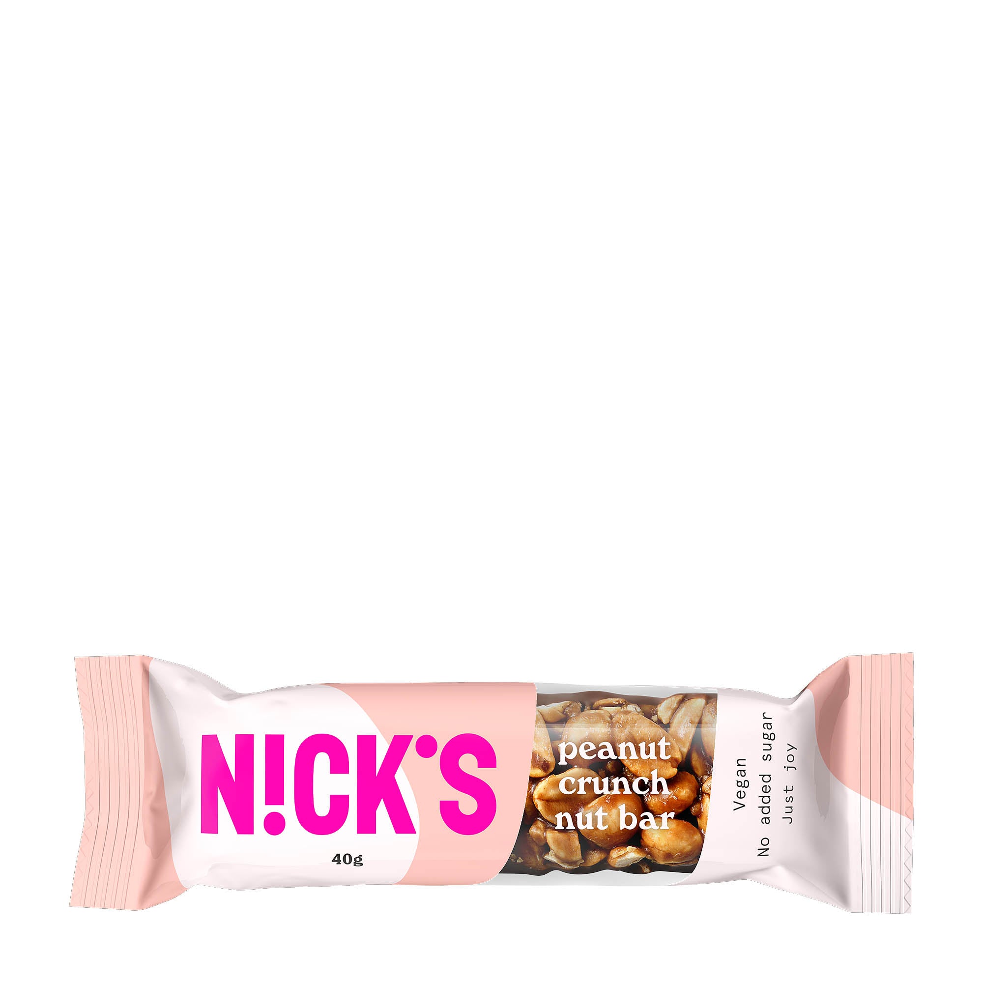 N!CK'S Barre aux noix Peanut Crunch, 40 g