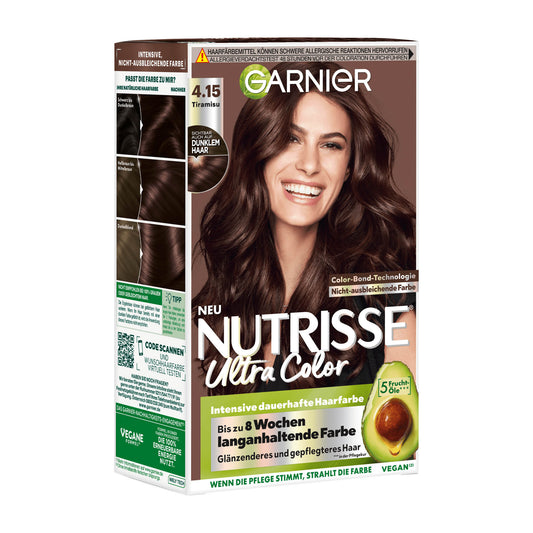 Garnier Nutrisse 4.15 Tiramisu permanente Haarfarbe