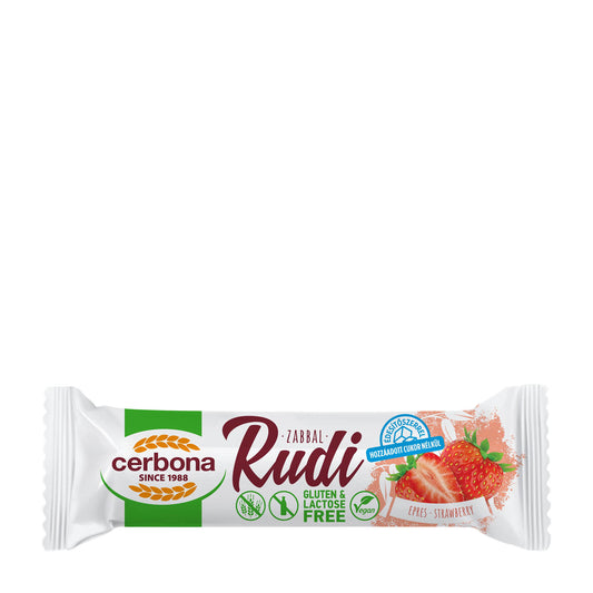 Cerbona Strawberry gluten & lactose-free oat bar, 30 g