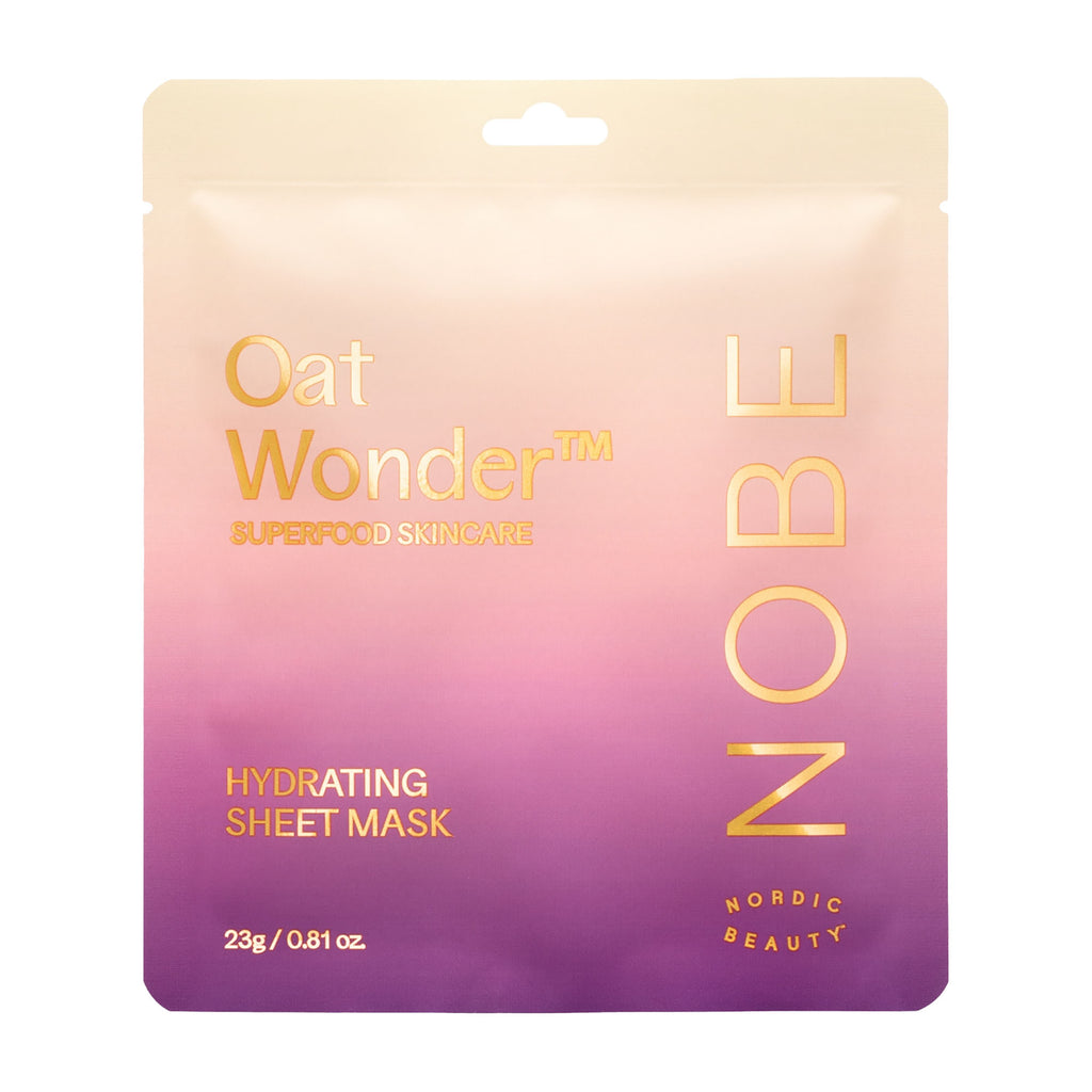 NOBE Oat Wonder Hydrating Sheet Mask, 1 Stück