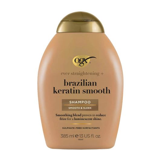 OGX Brazilian Keratin Smooth Shampoo, 385 ml