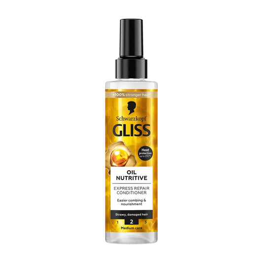 Schwarzkopf Gliss Oil Nutritive Express-Repair-Conditioner, 200 ml