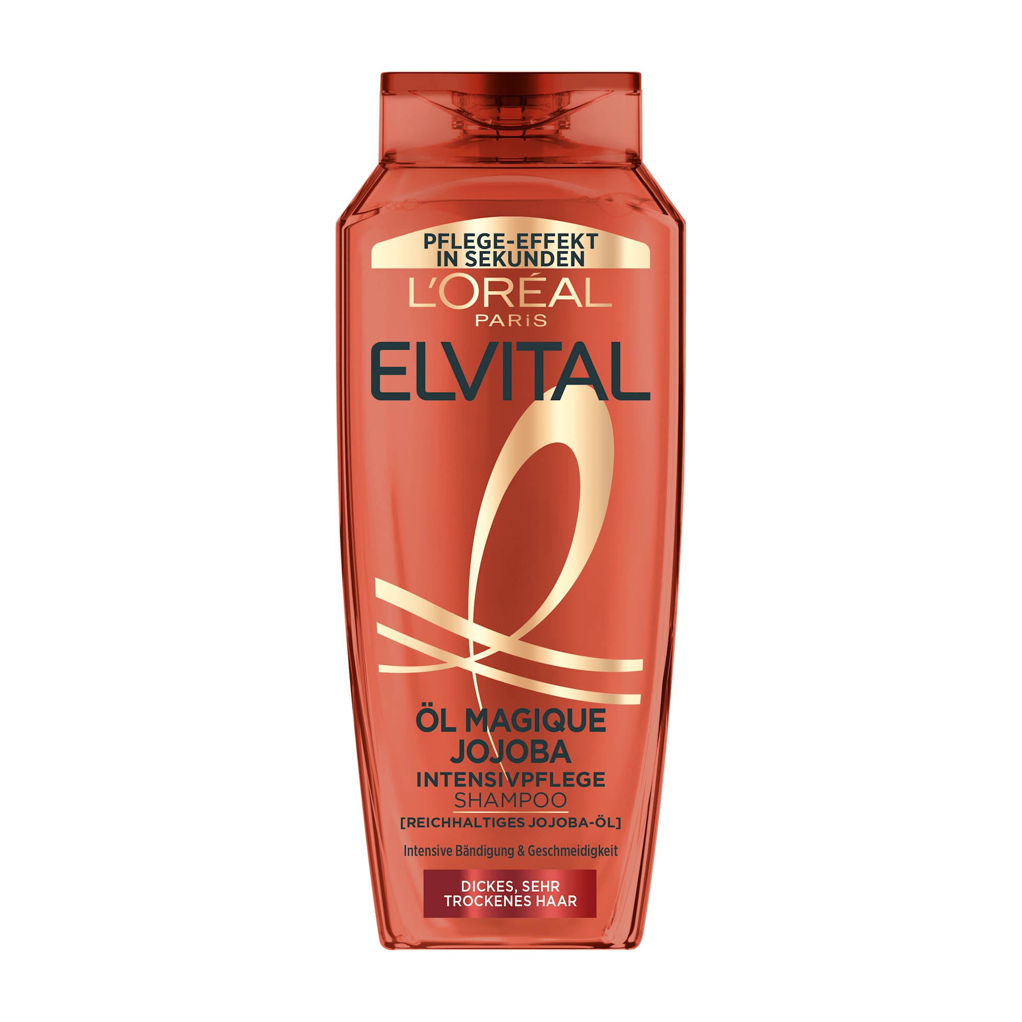 Loreal Paris Elvital Öl Magique Jojoba Shampoo für dickes, sehr trockenes Haar, 300 ml