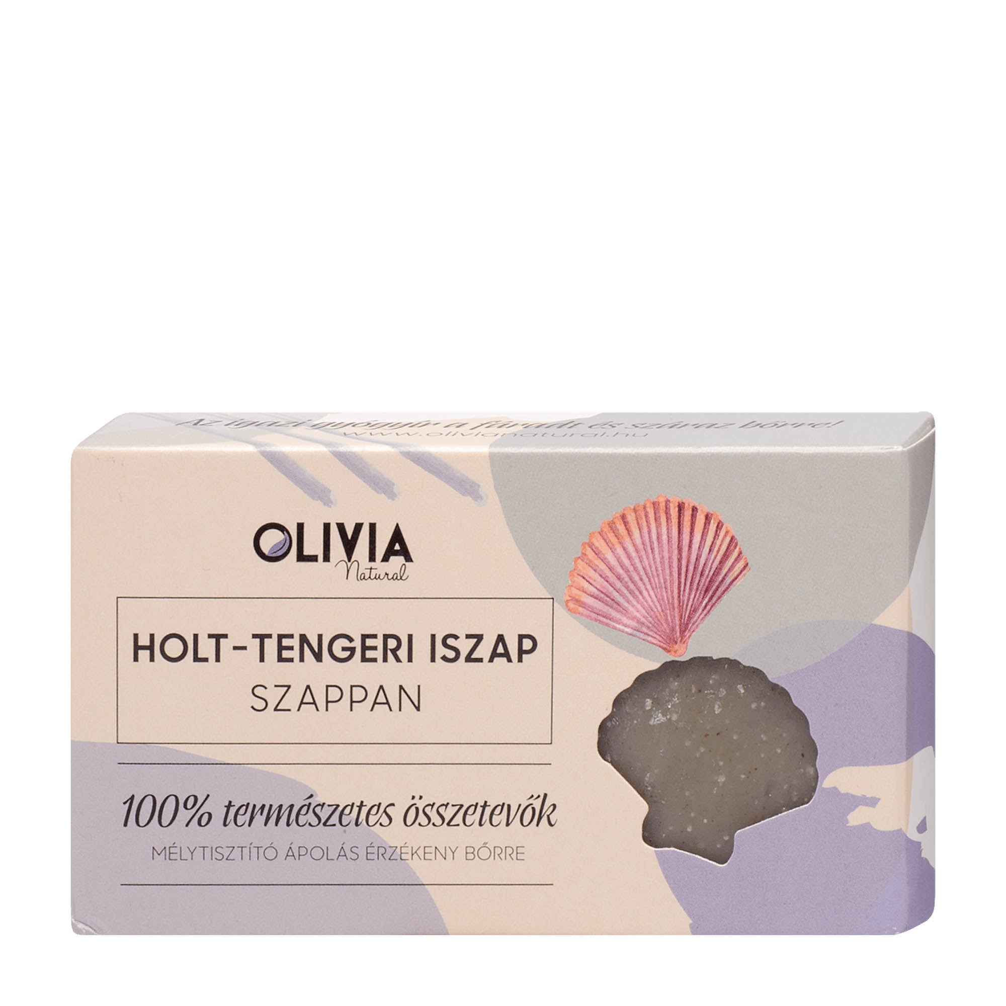 Olivia Totes Meer Schlammseife, Stück, 110 g