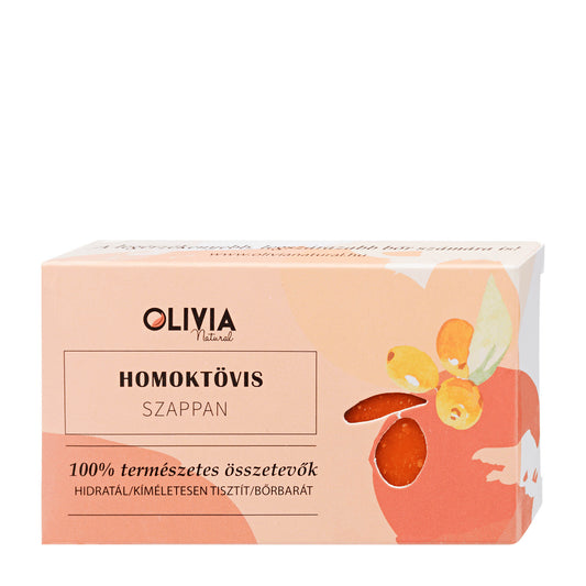 Olivia Sea Buckthorn soap bar, 110 g