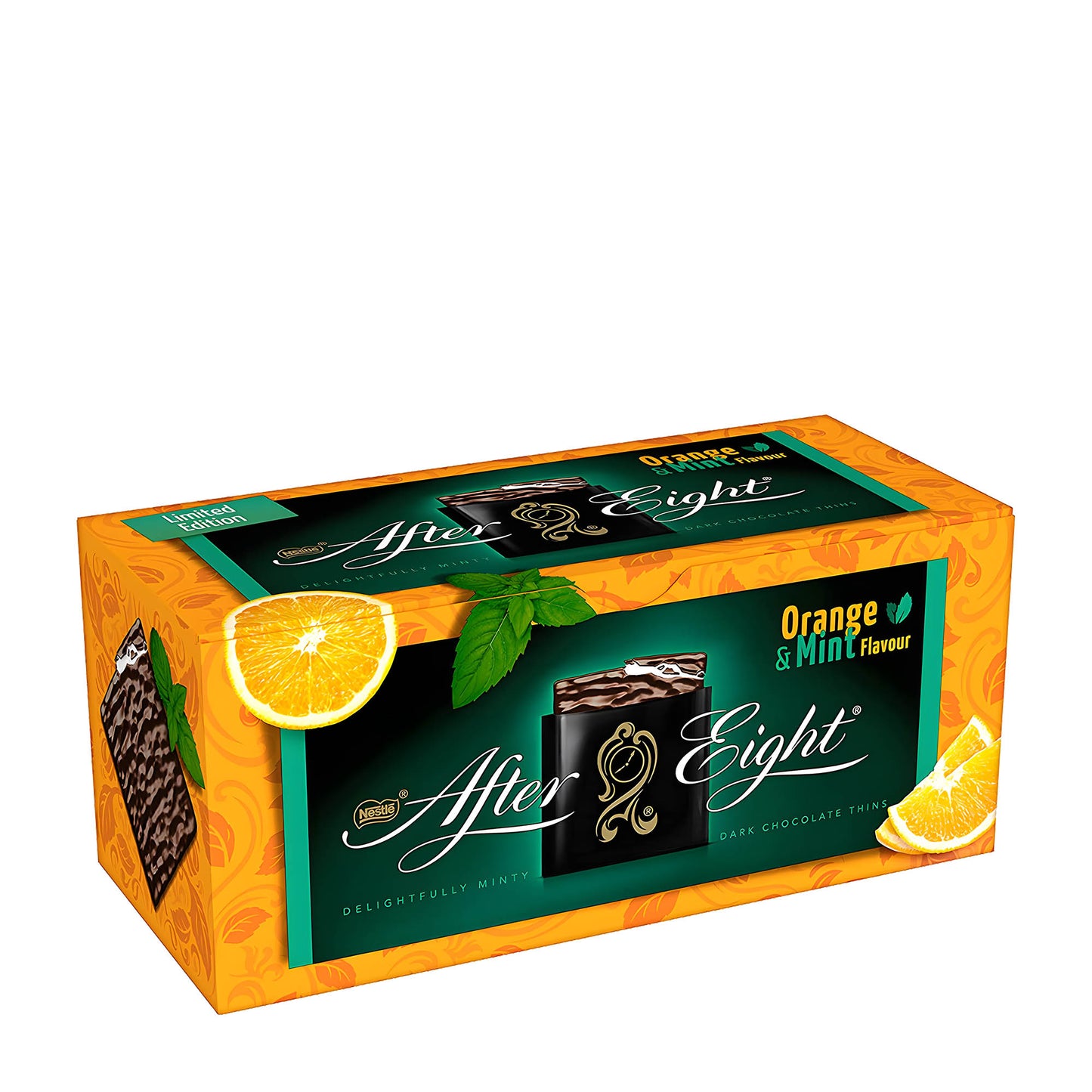 After Eight Orange & Mint Dark Chocolate Squares, 200 g