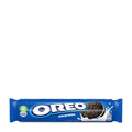 A pack of Oreo Original sandwich cookies with the brand name visible on the packaging.