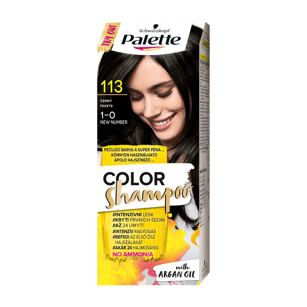 Palette COLOR Shampoo 1-0 Black