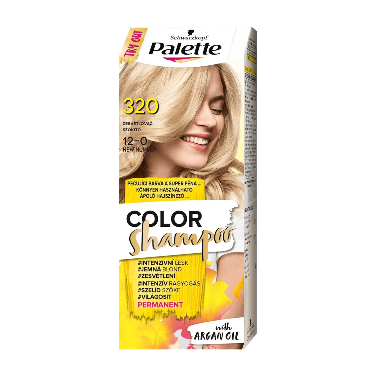 Schwarzkopf Palette Color Shampoo 12-0 Lightener care color