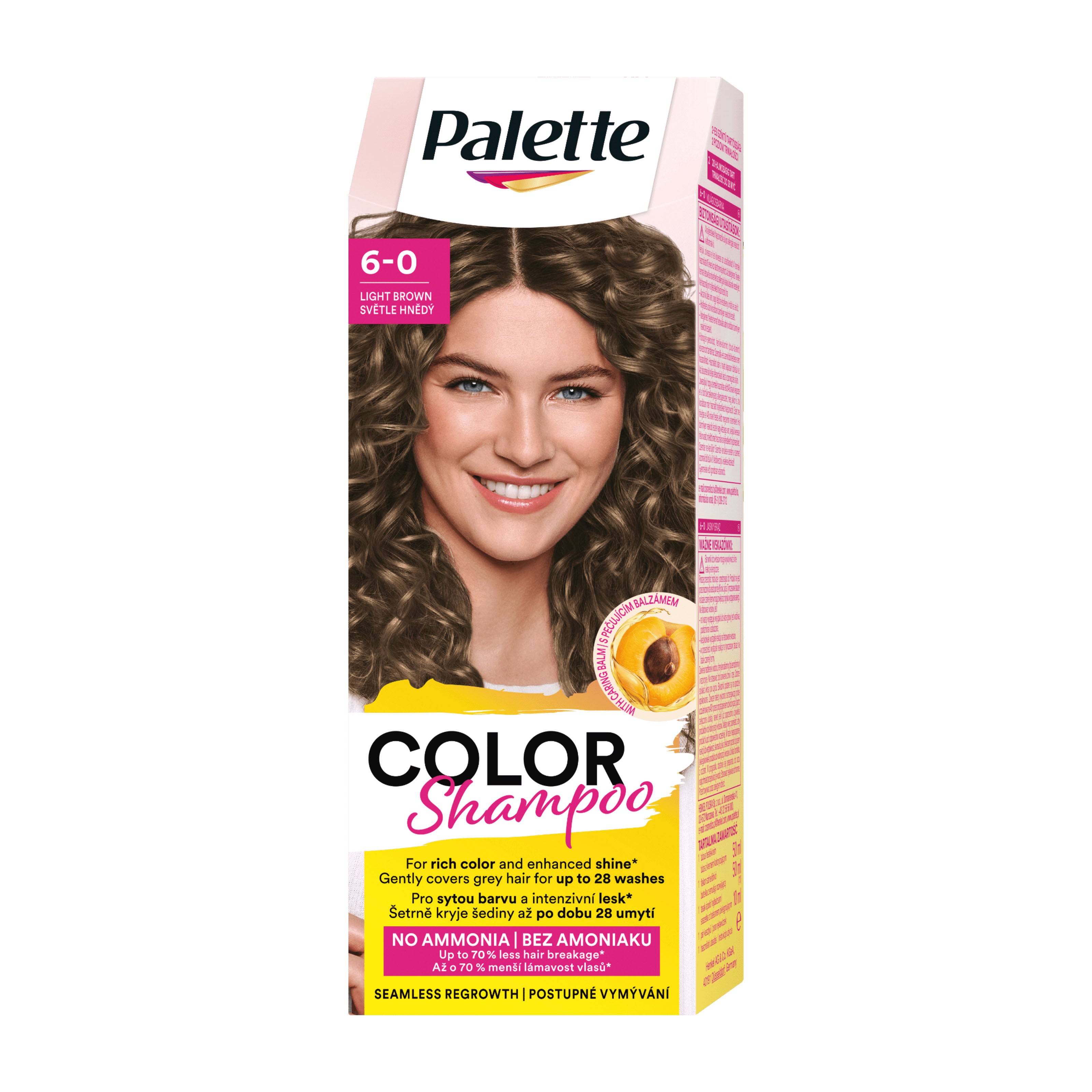 Palette COLOR Shampoo 6-0 Light Brown