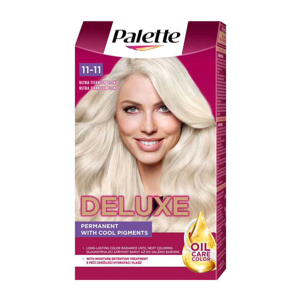 Schwarzkopf Palette Deluxe 11-11 Ultra Titanium permanent hair color