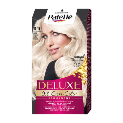 Schwarzkopf Palette Deluxe 11-11 Ultra Titanium Haarfarbe