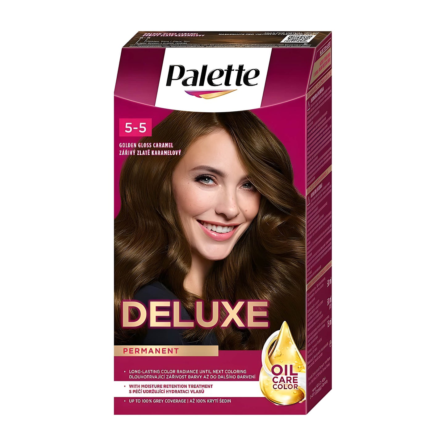 Schwarzkopf Palette Deluxe 5-5 Goldbraun Haarfarbe