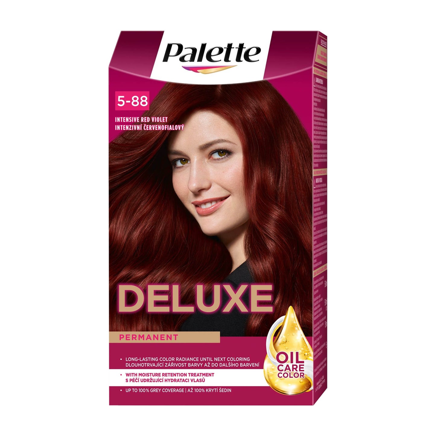 Schwarzkopf Palette Deluxe 5-88 Intensives Rotviolett Haarfarbe