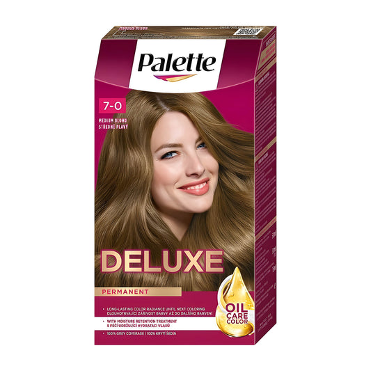 Schwarzkopf Palette Deluxe 7-0 Mittelblond Haarfarbe