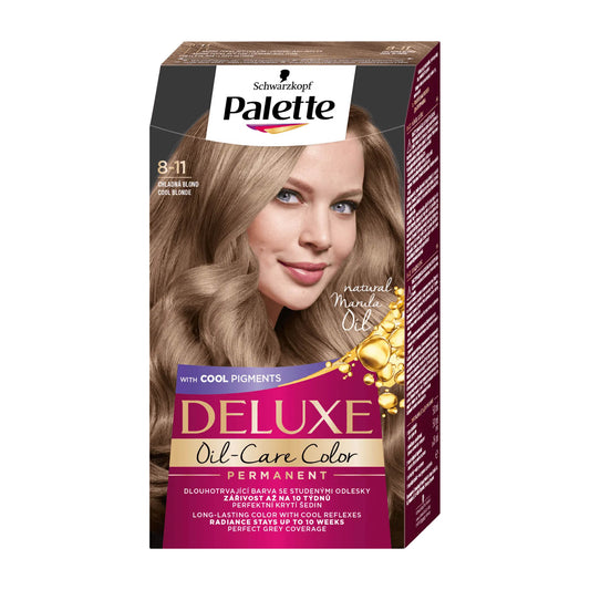 Schwarzkopf Palette Deluxe 8-11 Cool Blonde permanent hair color