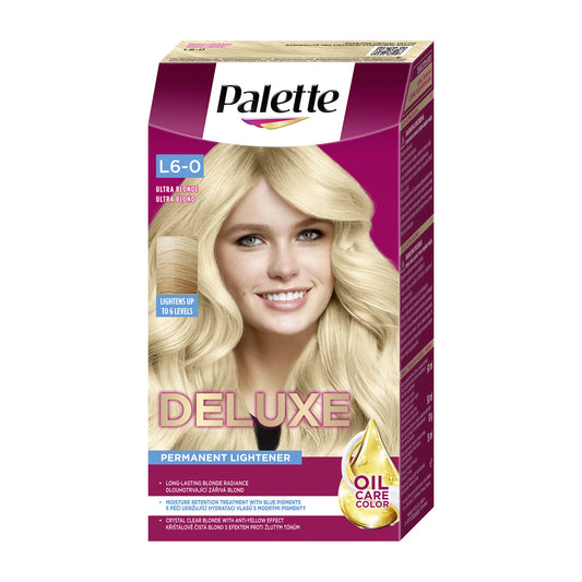 Schwarzkopf Palette Deluxe L6-0 Ultra Blonde permanent lightener