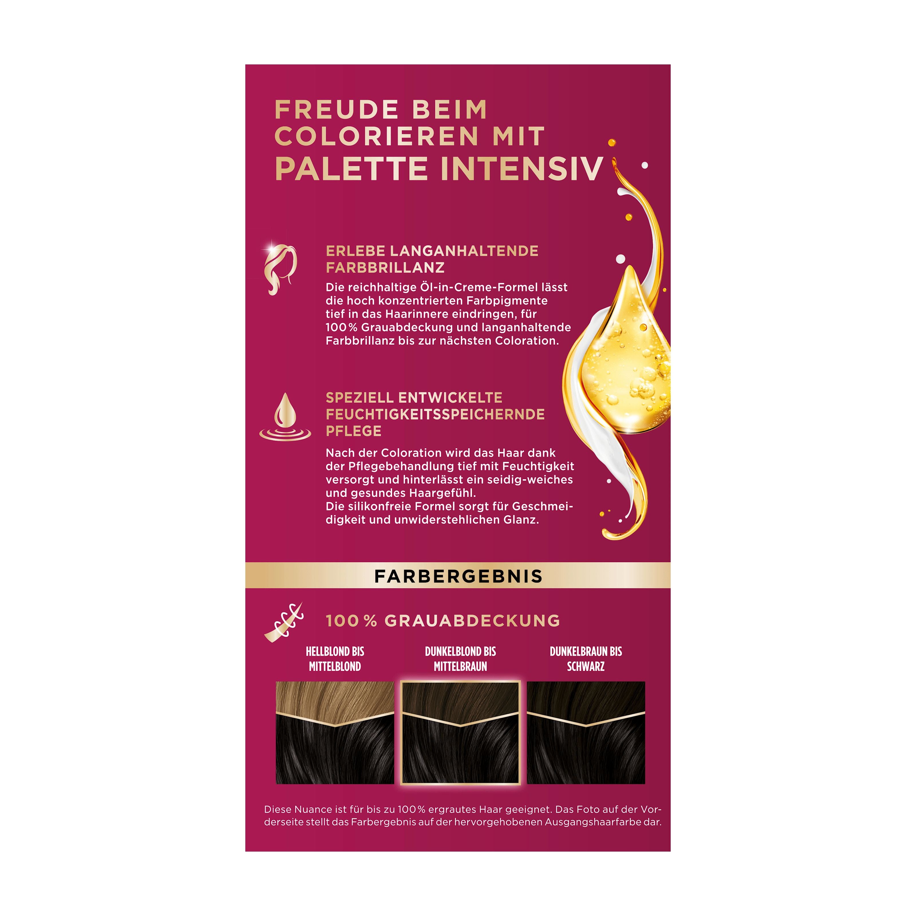 Palette INTENSIV Hair Color 1-0 Black