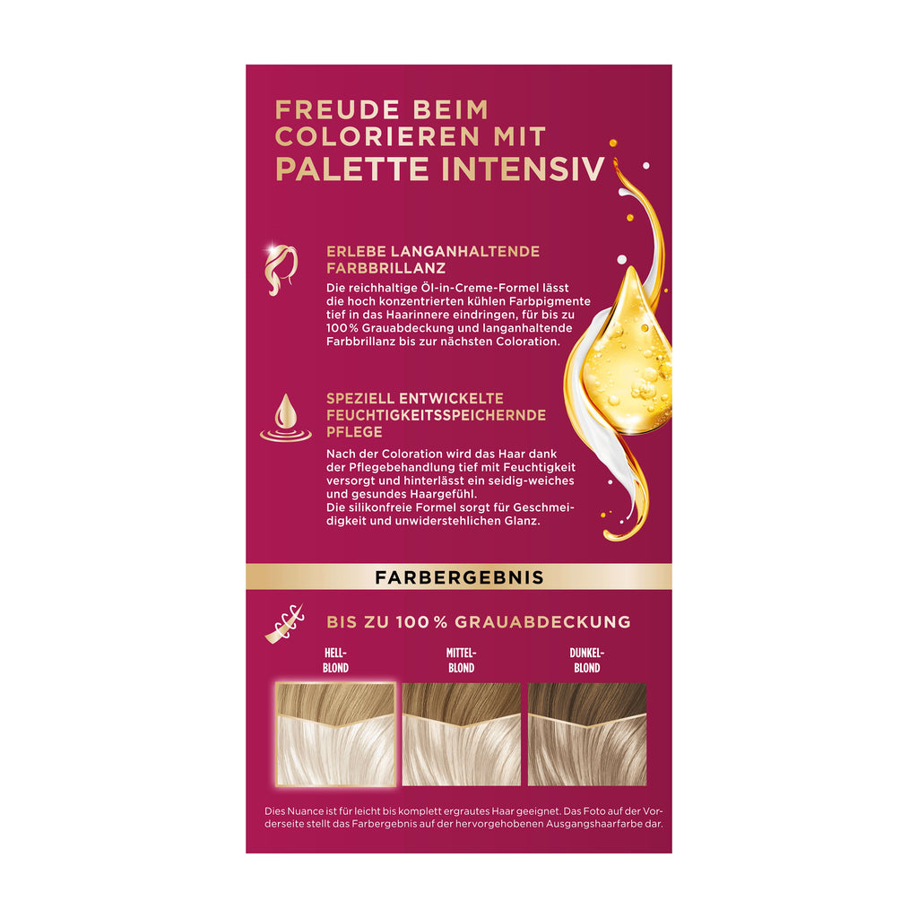 Palette INTENSIV Hair Color 11-11 Ultra Titanium Blonde