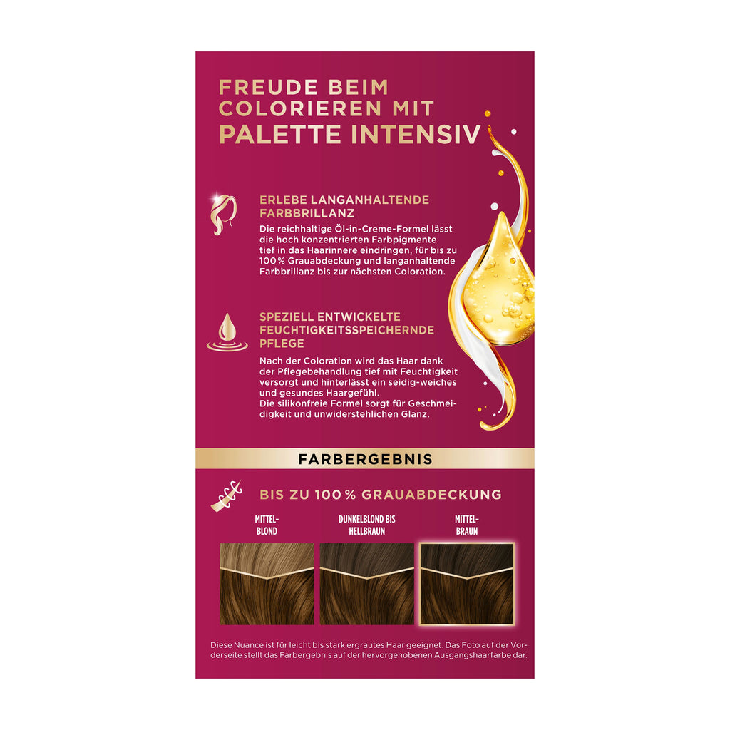 Palette INTENSIV Hair Color 6-65 Honey Brown