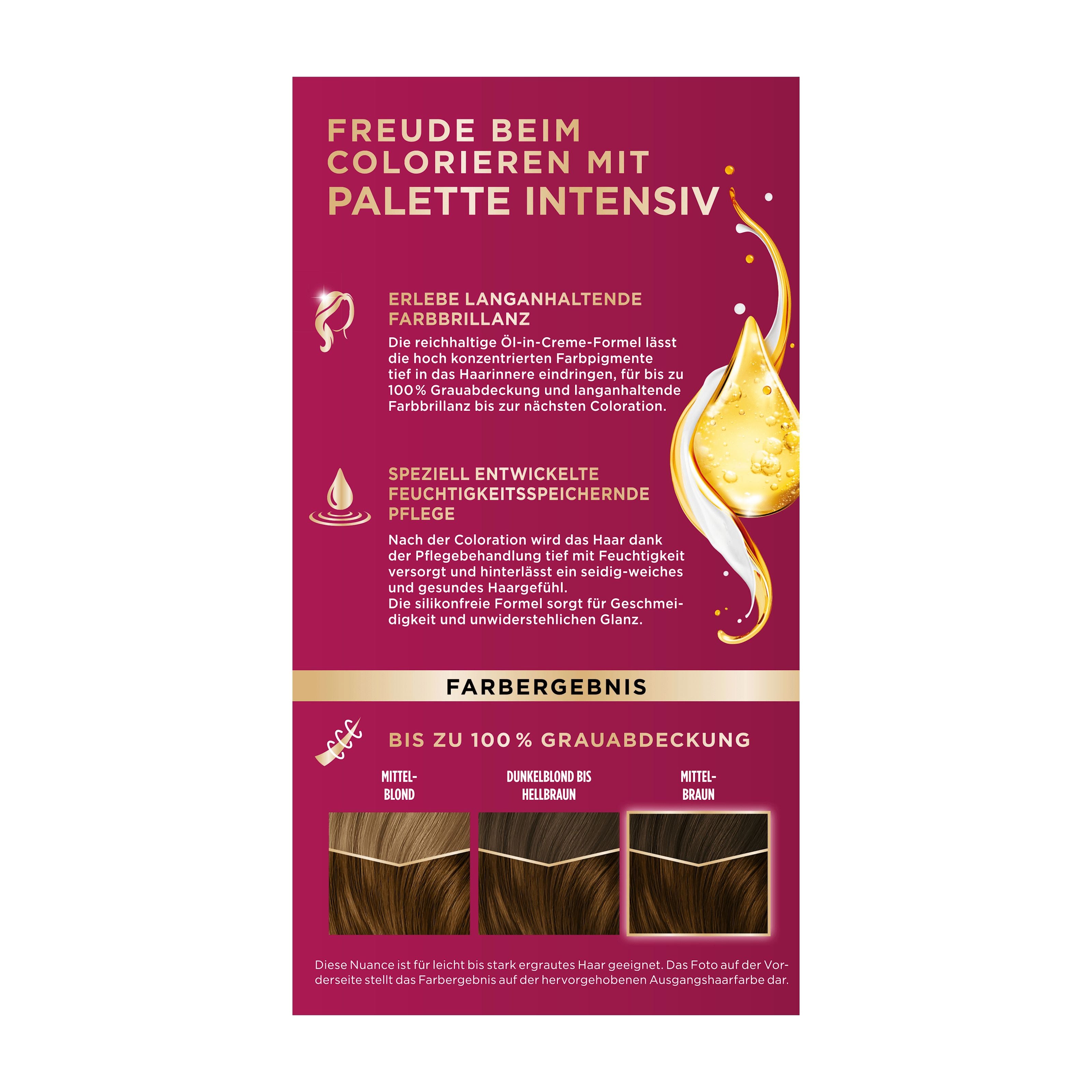 Palette INTENSIV Hair Color 6-65 Honey Brown