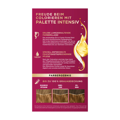 Palette INTENSIV Hair Color 7-5 Caramel Golden Blonde