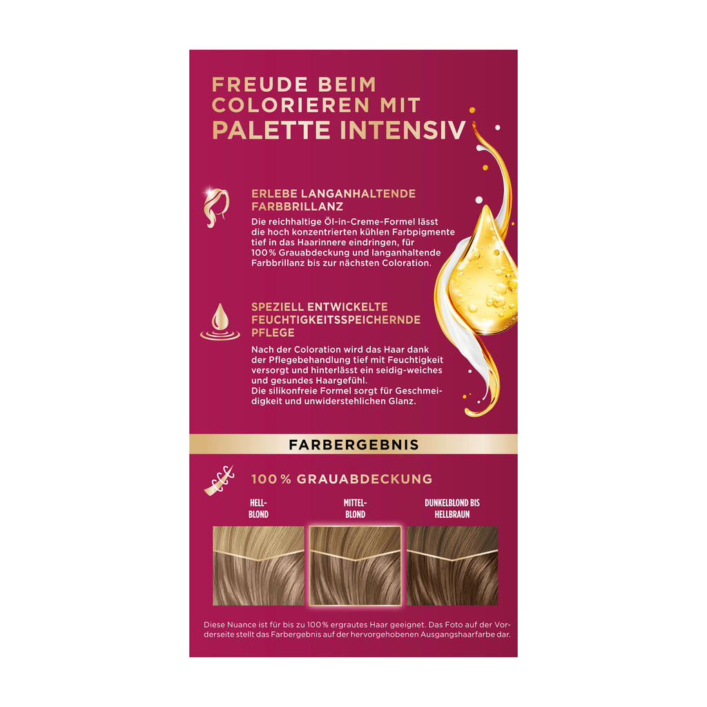 Palette INTENSIV Hair Color 8-11 Cool Natural Blonde