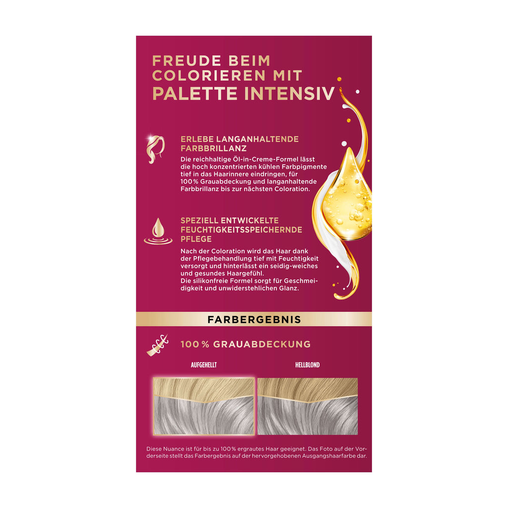 Palette INTENSIV Hair Color U71 Cool Silver Gray