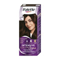 A box of Palette Intensive Color Creme 3-65 Dark Chocolate permanent hair color with a picture of a woman with dark chocolate brown hair on the front.