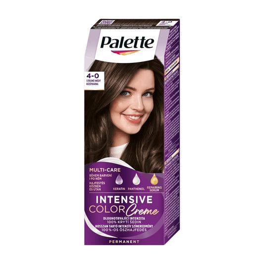 Schwarzkopf Palette Intensive 4-0 Medium Brown permanent hair color