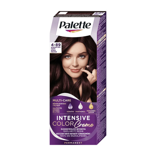 Schwarzkopf Palette Intensive 4-89 Intensive Aubergine permanent hair color