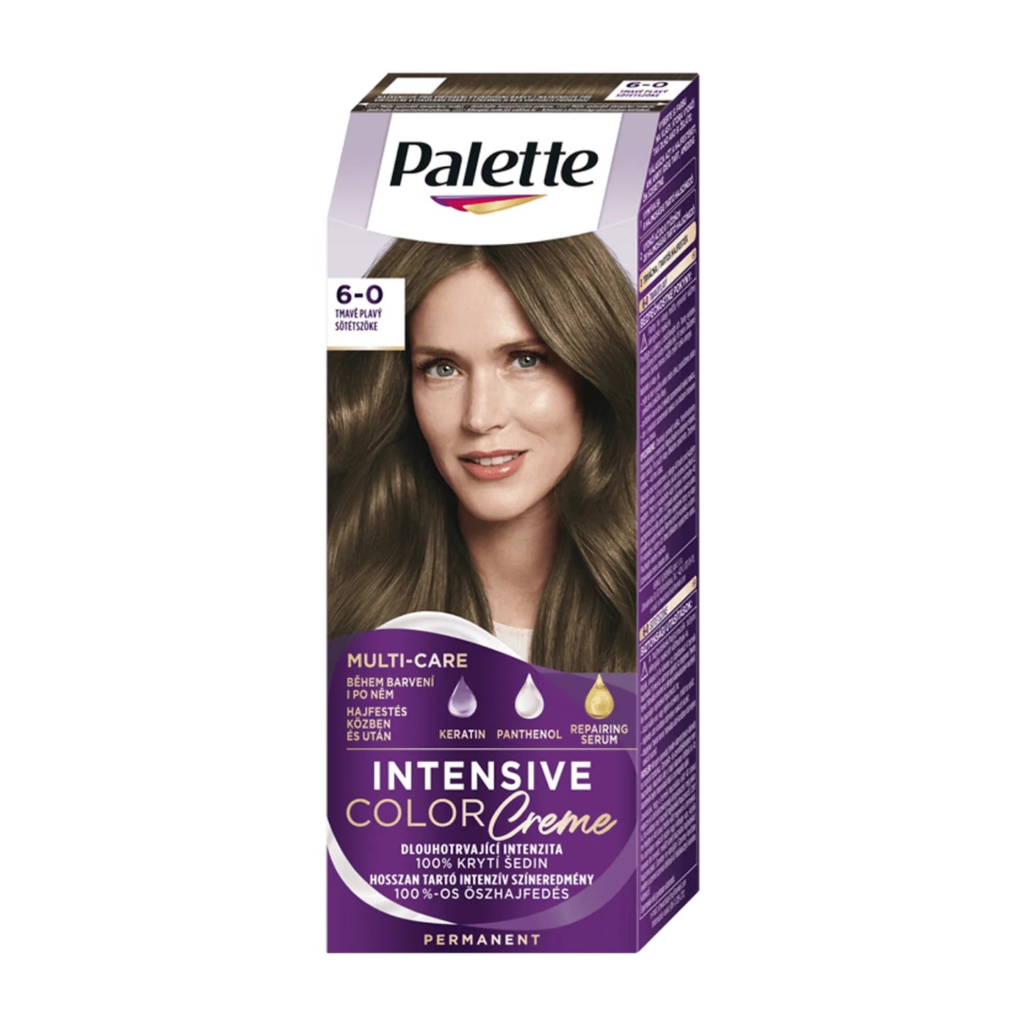 Schwarzkopf Palette Intensive 6-0 Dark Blonde permanent hair color