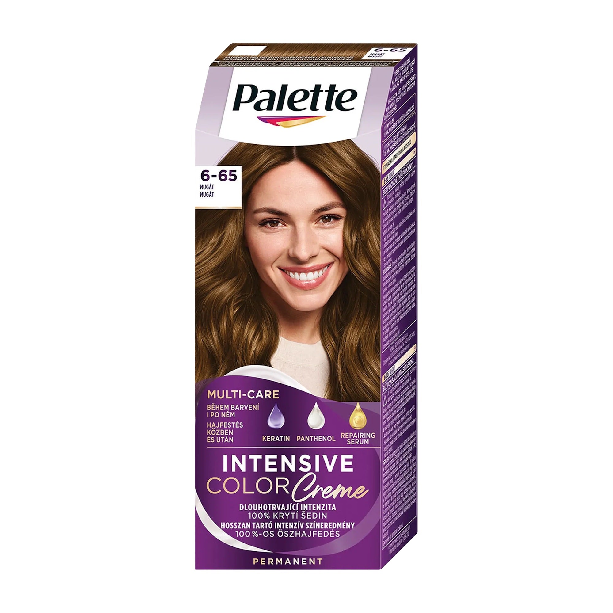 Schwarzkopf Palette Intensive 6-65 Nougat Coloration permanente
