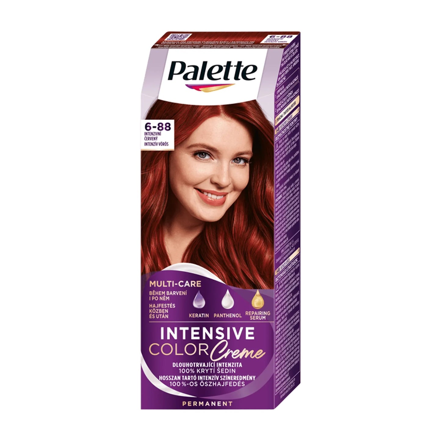 Schwarzkopf Palette Intensive 6-88 Intensive Red permanent hair color