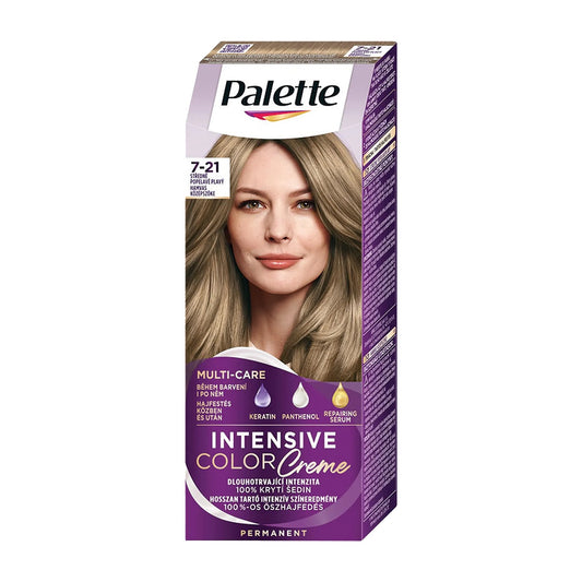 Schwarzkopf Palette Intensive 7-21 Ash Medium Blonde permanent hair color