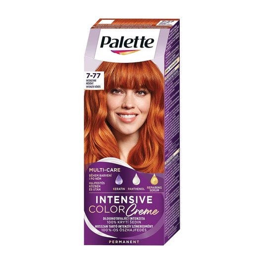 Schwarzkopf Palette Intensive 7-77 Intense Red permanent hair color