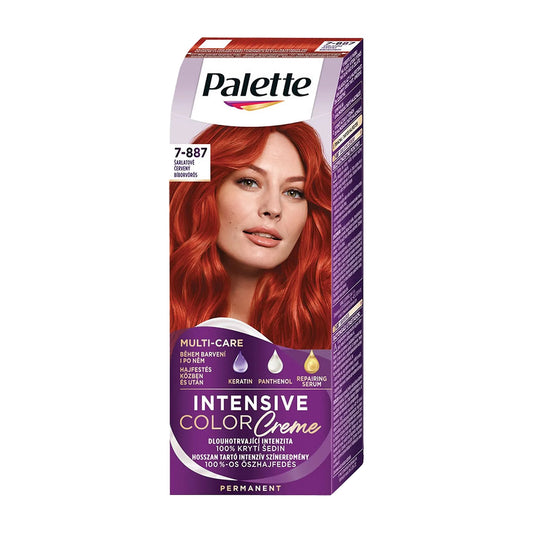 Schwarzkopf Palette Intensive 7-887 Scarlet Red permanent hair color