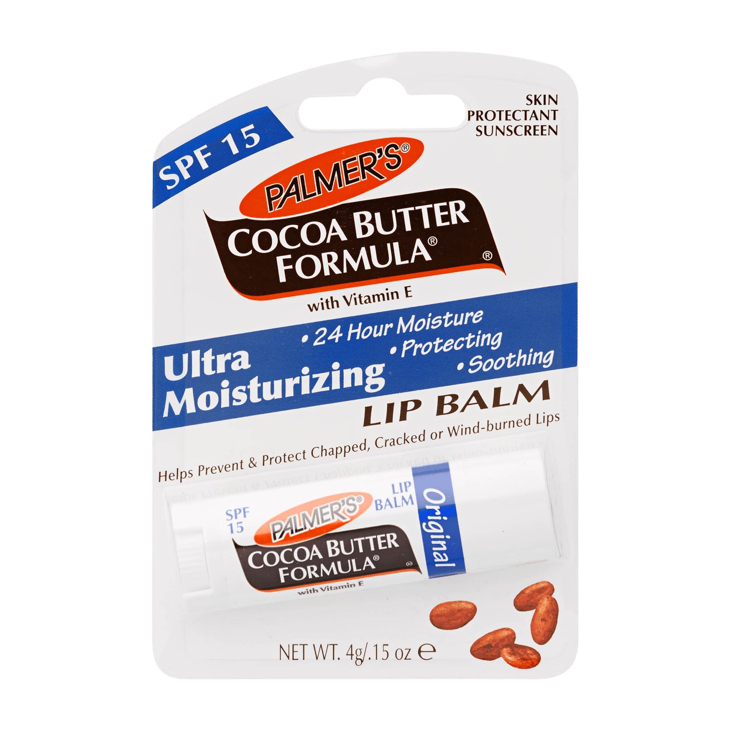 Palmer’s Cocoa Butter lip balm, 4 g