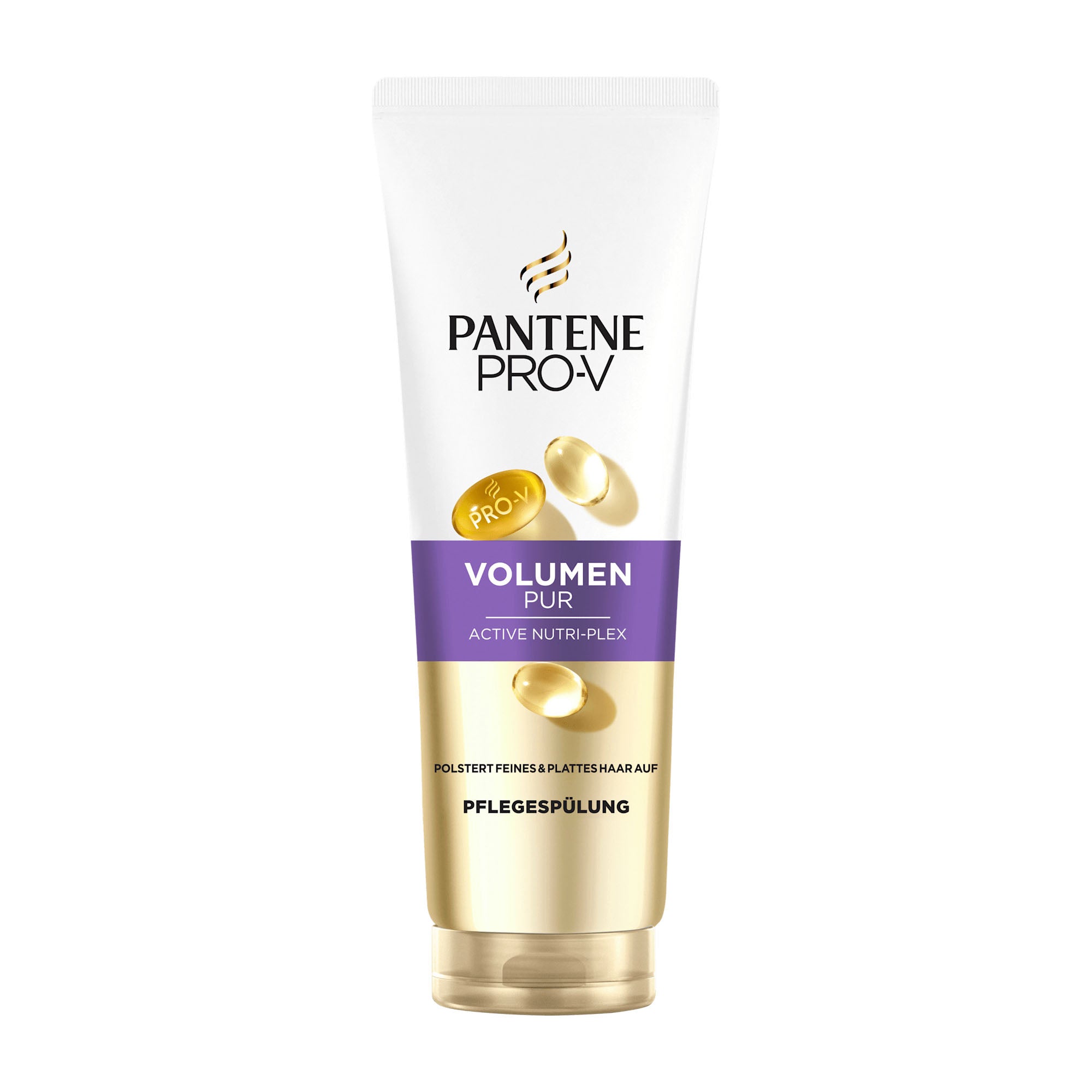 Pantene Pro-V Volumen Pur hair care product on a white background