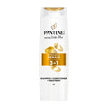 Pantene shampoo and conditioner bottle on a white background