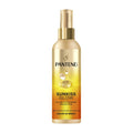 Pantene Sunkiss Glow leave-in spray bottle on a white background
