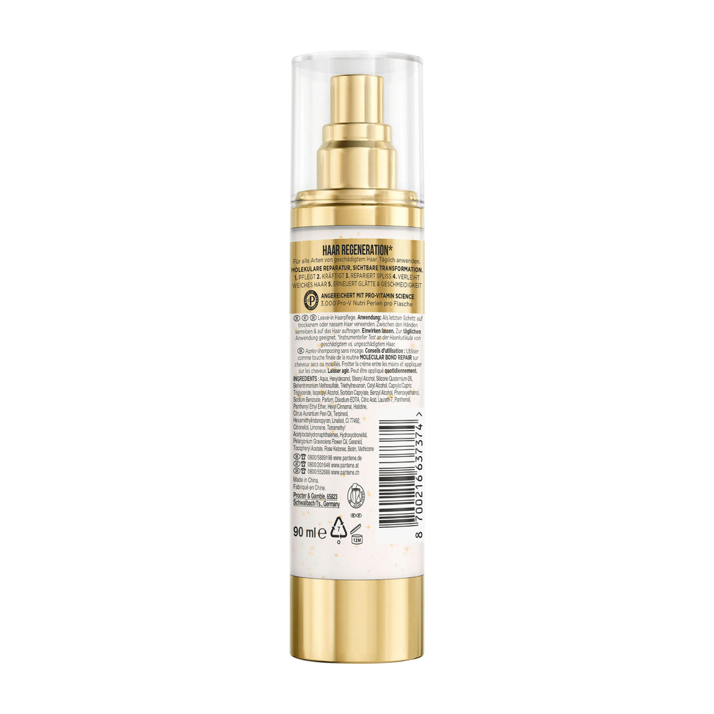 Pantene Crème Merveilleuse Miracles Molecular Bond Repair, 90 ml