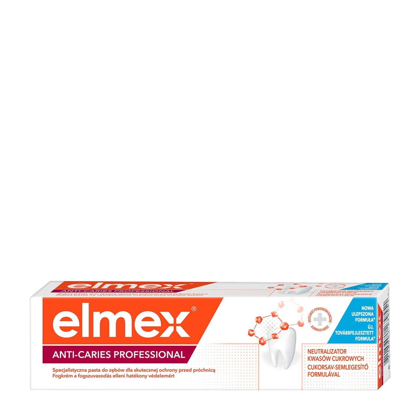 elmex Anti-caries Professional toothpaste, 75 mL