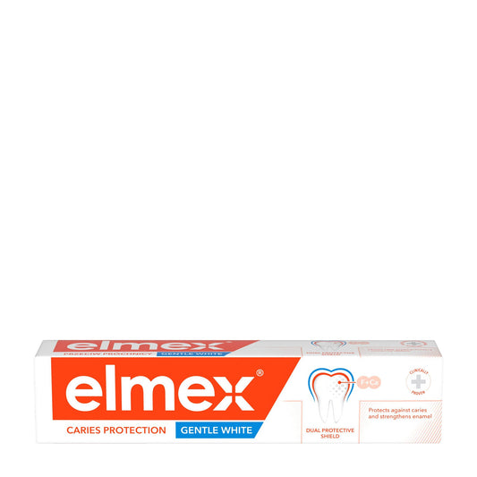 elmex Caries Protection gentle white toothpaste, 75 mL