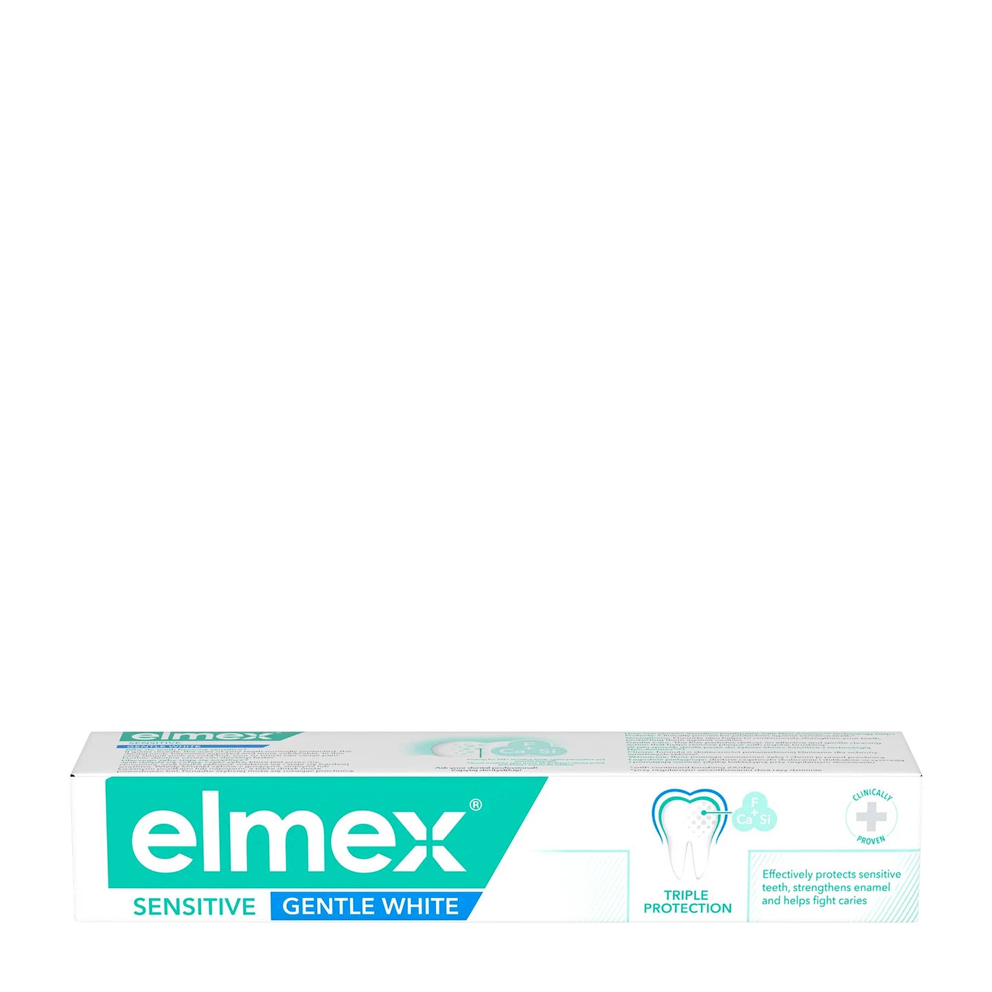 elmex Sensitive Sanftes Weiß Zahnpasta, 75 ml