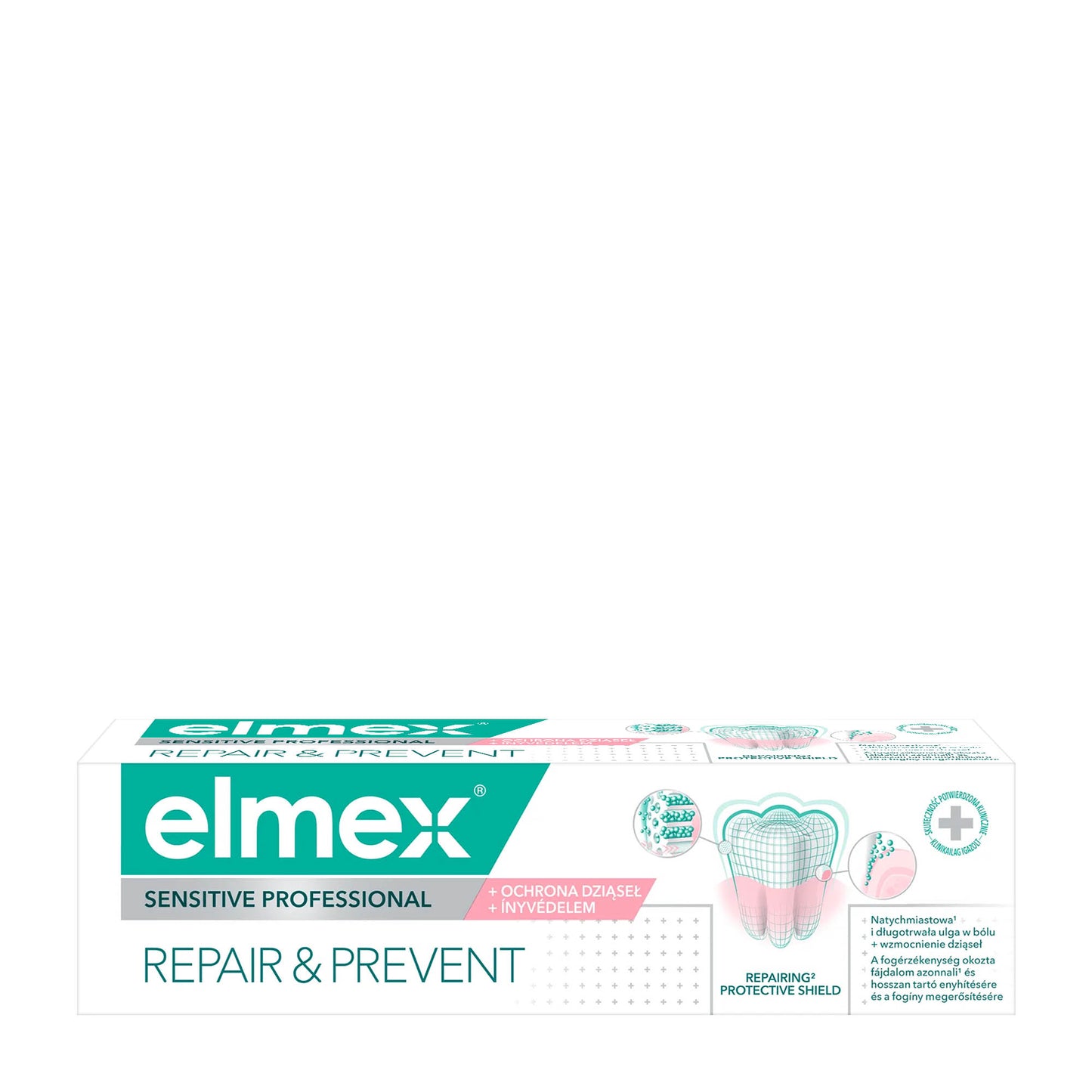 elmex Sensitive Professional repair & prevent toothpaste, 75 mL